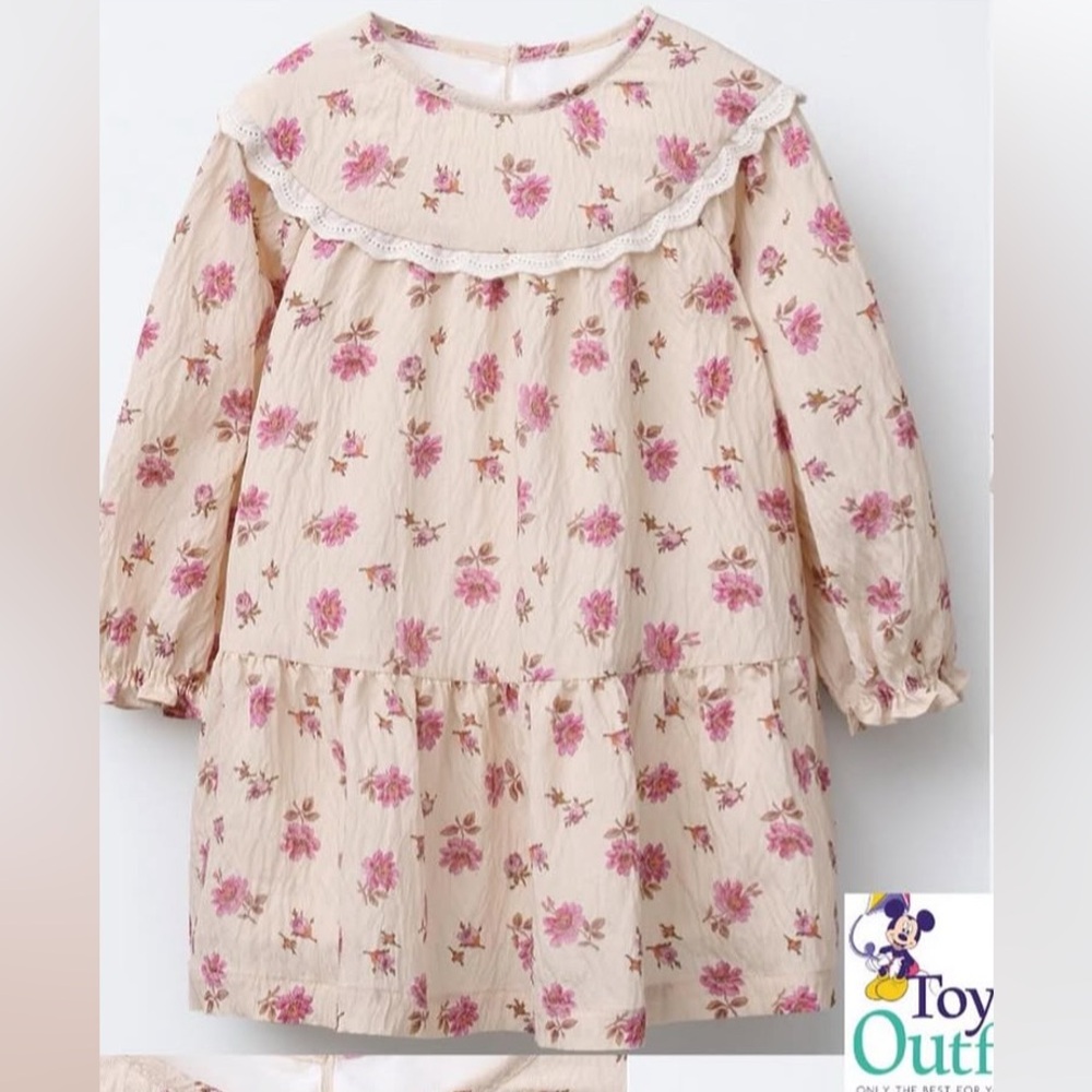 Zara Floral Print Dress 3T